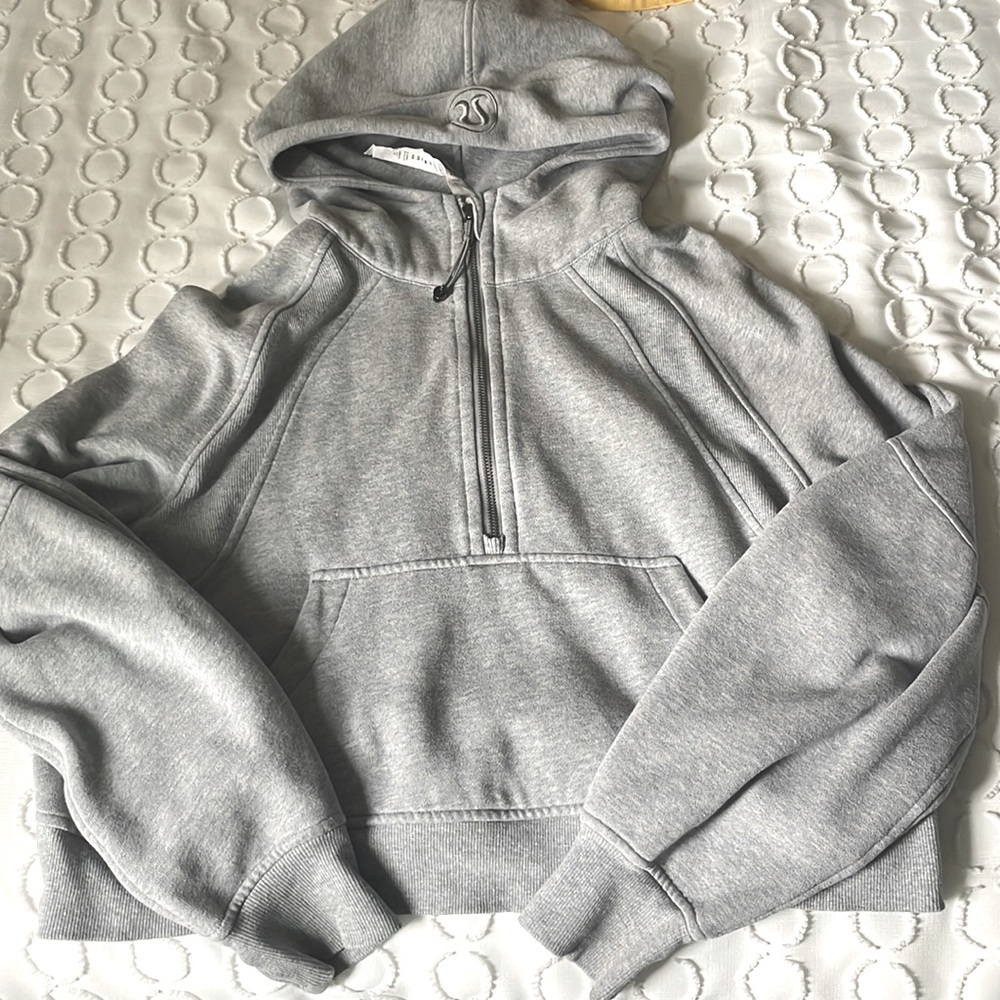 Lululemon oversized half zip scuba.
